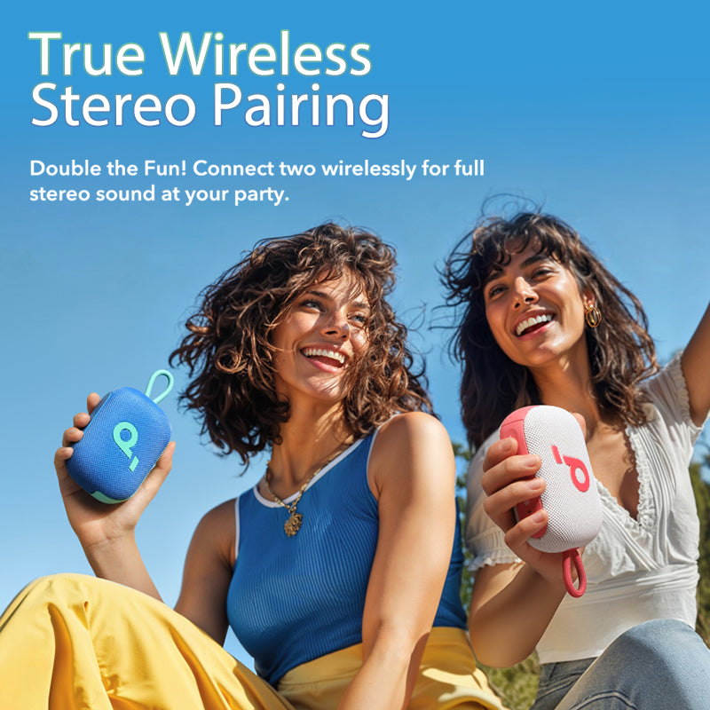 Soundcore Select 4 Go, 5W Crystal Clear Sound, Bluetooth Speaker, IPX67 Waterproof, 20H Playtime