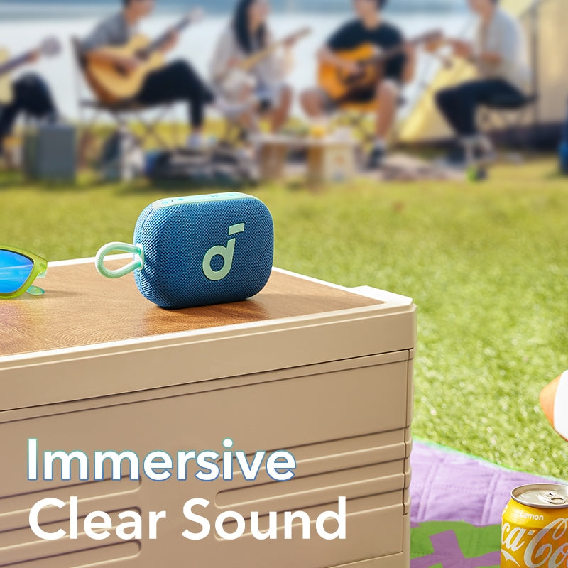 Soundcore Select 4 Go, 5W Crystal Clear Sound, Bluetooth Speaker, IPX67 Waterproof, 20H Playtime